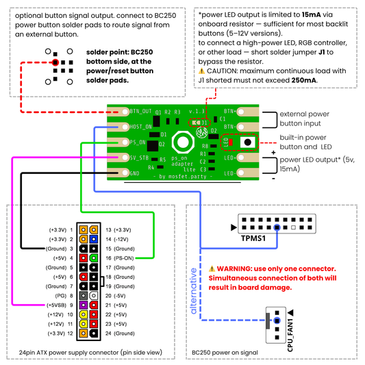 ps_on adapter - LITE/DIY edition