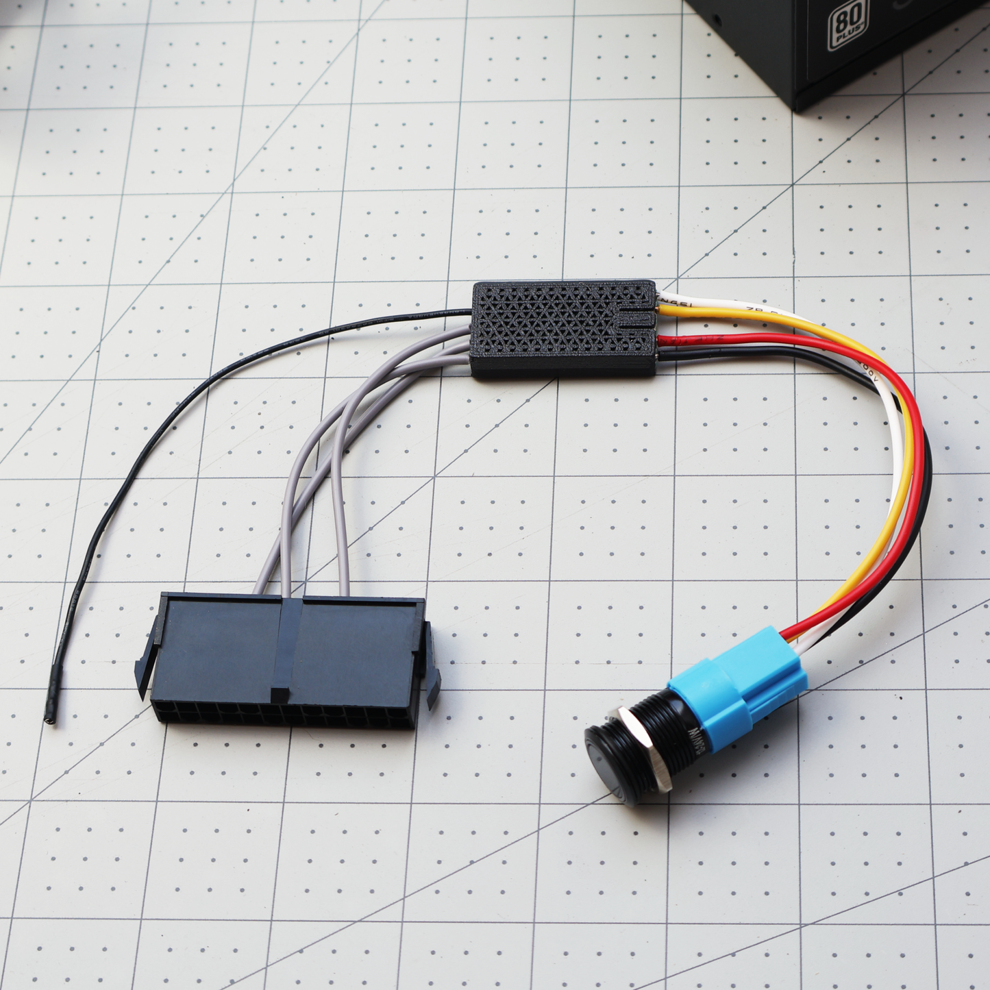 batch 2 PREORDER - ps_on adapter - ATX 24pin edition + button