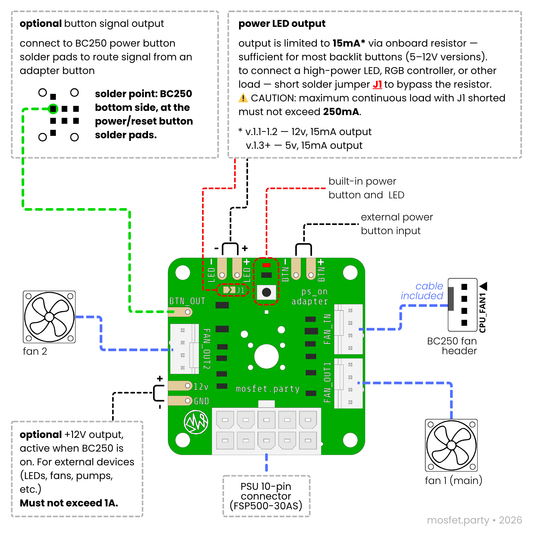 batch 3 PREORDER - ps_on adapter - for FSP500-30AS