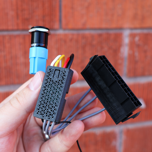 batch 2 PREORDER - ps_on adapter - ATX 24pin edition + button