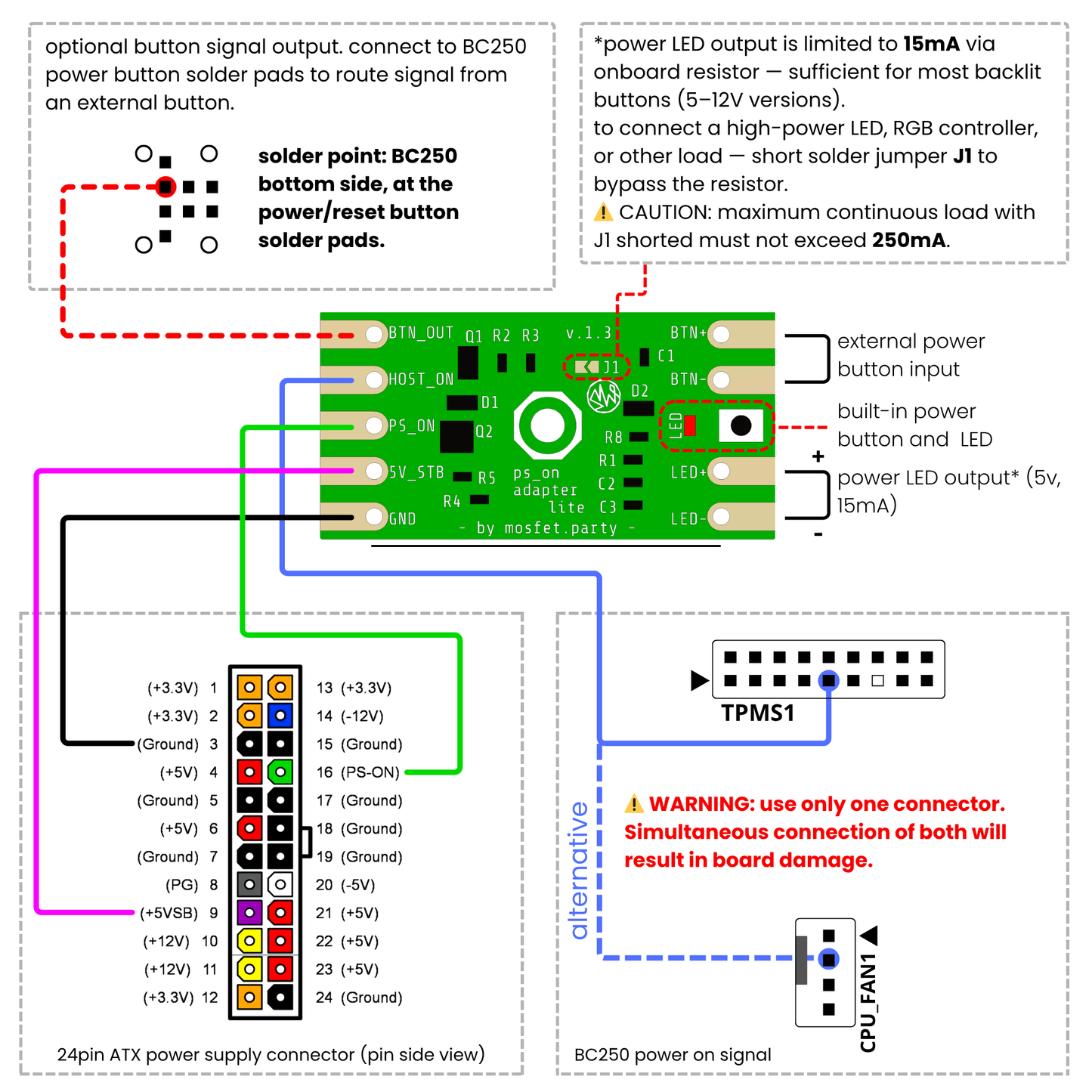 ps_on adapter - LITE/DIY edition